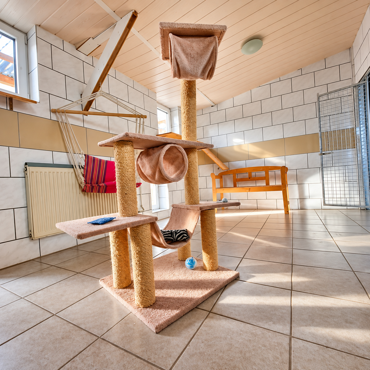 Katzenzimmer – gemütlicher Rückzugsort